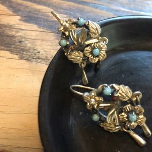 Exquisite Mexican Silver Drop Earrings